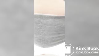 Iranian mistress pooping in panty