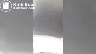 Iranian mistress pooping in panty