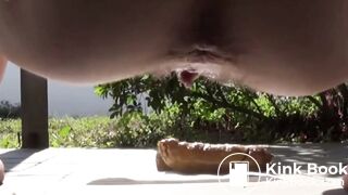 HEALTHY SHITS OUTSIDE