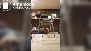 Thicc white honey dropping some soft served mud.