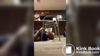 Thicc white honey dropping some soft served mud.