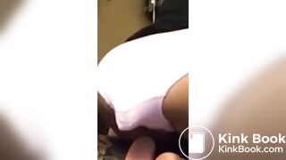 Big pink panty poop - video 2