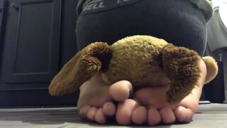 Fart and shit on a teddy