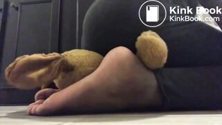 Fart and shit on a teddy