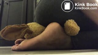 Fart and shit on a teddy