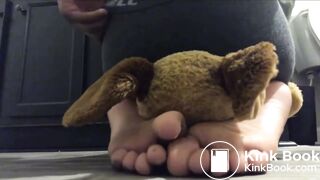 Fart and shit on a teddy