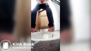Beautiful Russian girl spy wc poop 02