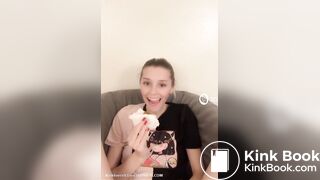 Hot and cute blond's scat journey p1