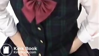 SCHOOLGIRL PANTYPOOP - video 17