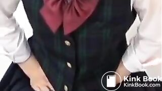 SCHOOLGIRL PANTYPOOP - video 17