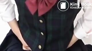 SCHOOLGIRL PANTYPOOP - video 17