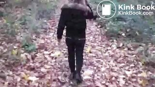 Pooping in the woods.. - video 11