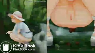 Pooping in the forest - video 3