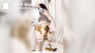 panty scat and masturbate asshole