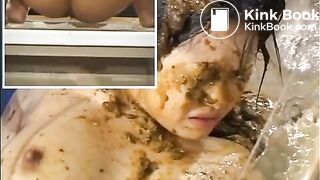 JAV Scat Bukkake