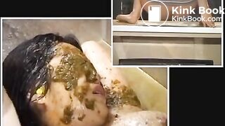 JAV Scat Bukkake