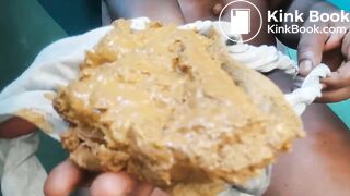 she completely fills her panties