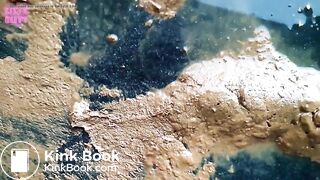 Shit overflows in her panties