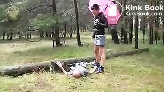 Outside toilet slave