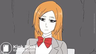 Inoue from Bleach destroying a toilet