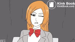 Inoue from Bleach destroying a toilet