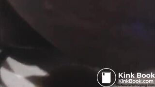 Liquid shit from black girl
