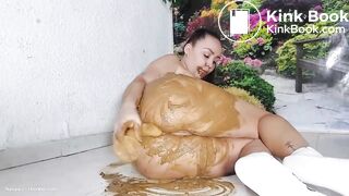 Creamy Dildo Diarrhea & Vomit