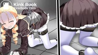 T0rtured girl panty pee and poop