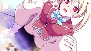 Three school girl pantypoop, pooping