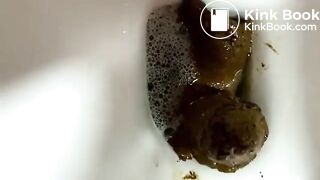 Wiping ass after shit