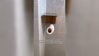Facebook ad video - Girl on the toilet