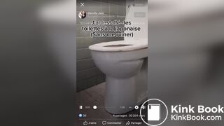 Facebook ad video - Girl on the toilet