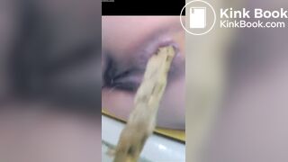 Chinese girl poop - video 9