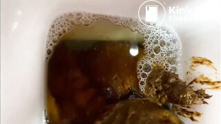 POV shit piss and masturbating