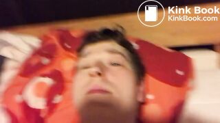 Natural MILF shits in bed then sleeps in it 2/2