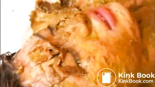 Japanese toilet slave drowned in shit...