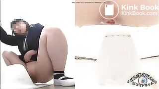 ซ่อนห้องน้ำนักเรียนดูดท้องรออุจจาระอุจจาระ 2
