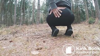 BLACK GIRL DUMP IN NATURE