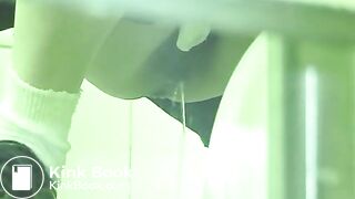 Japanese women's toilet poop