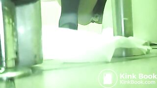 Japanese women's toilet poop