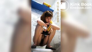 Spy ABAC girl pooping