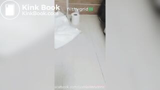 Mushy shit on the floor