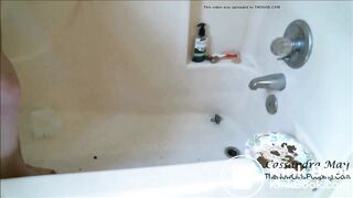 Poop squishing by foot vid.