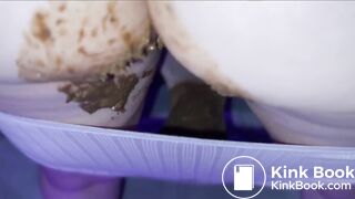 Pooping panties and masturbate