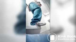 Girls pooping, pornera in the toilet
