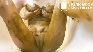 Scat fisting and smear