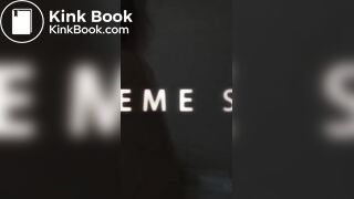 girl shits on a packing paper