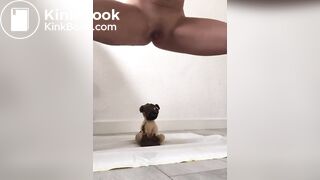 Sexy Milf Big Shits on Toilet