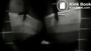 Vintage Bathroom Scene set to music