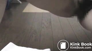 japanese pooping vintage